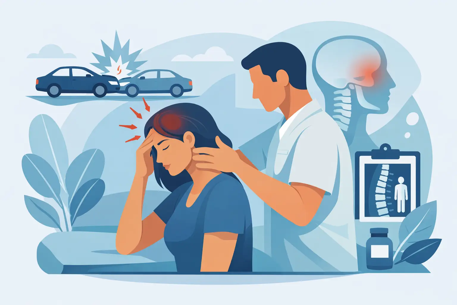 Chiropractic Treatment for Post-Accident Headaches