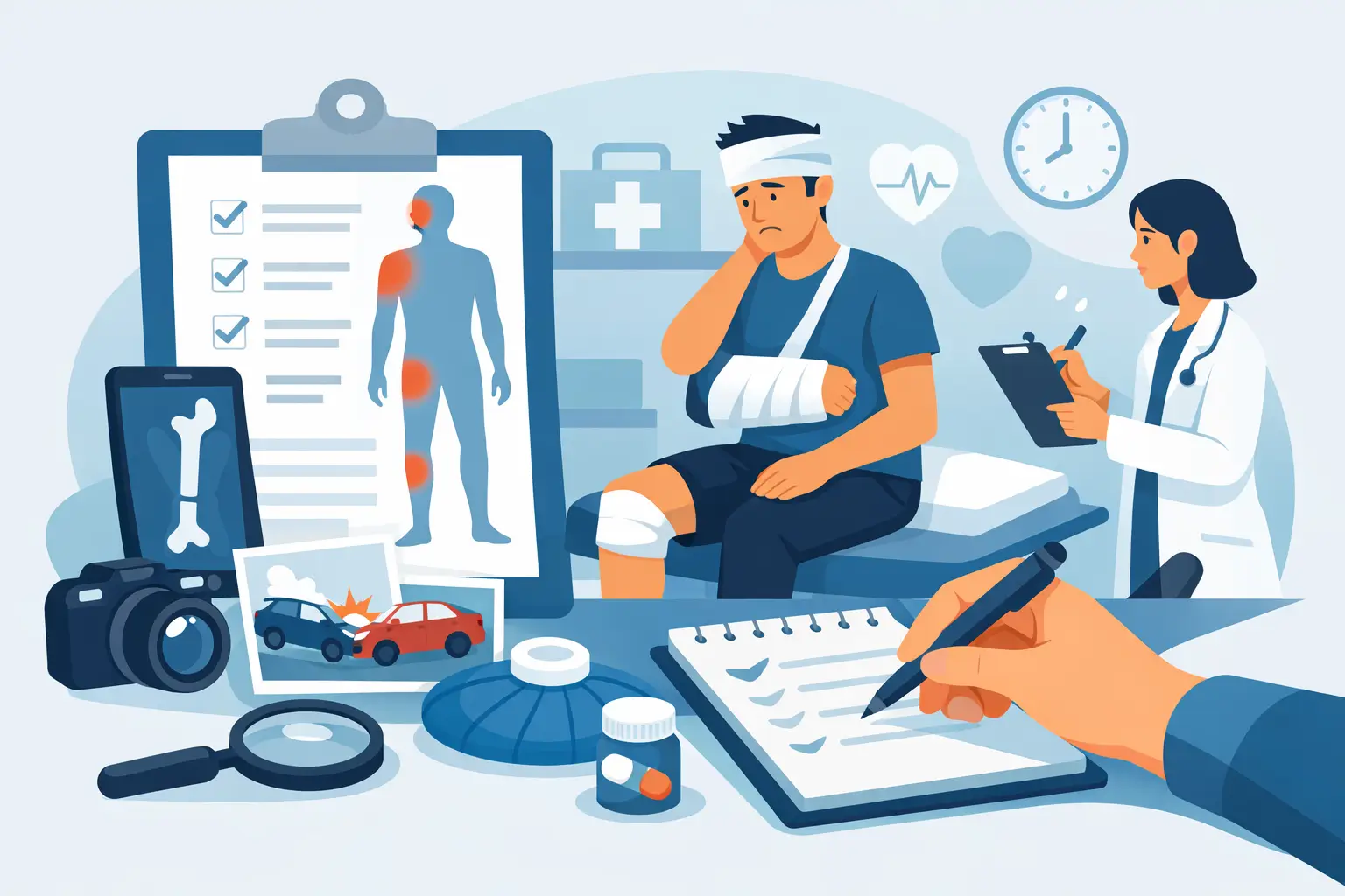 How to Document Injury Symptoms After an Accident