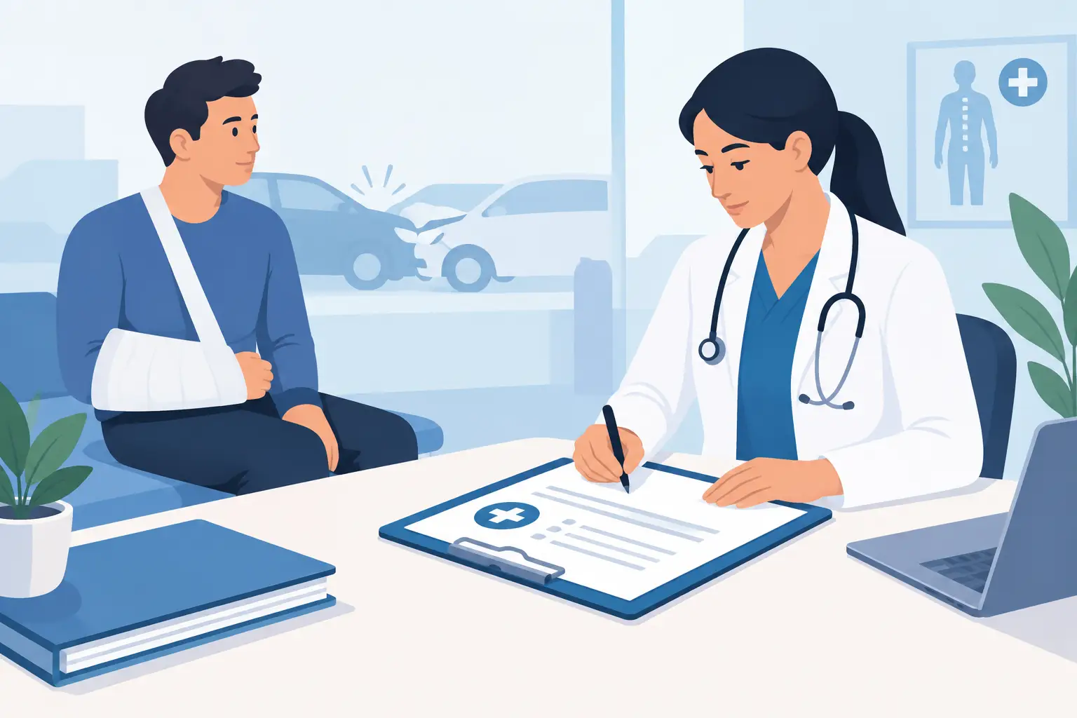 Treatment Documentation Examples After an Accident